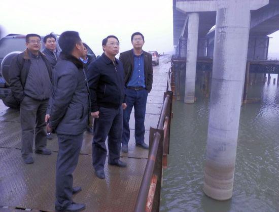 南昌市委常委、副市長劉建洋蒞臨昌南大道東延工程項目現(xiàn)場檢查指導工作