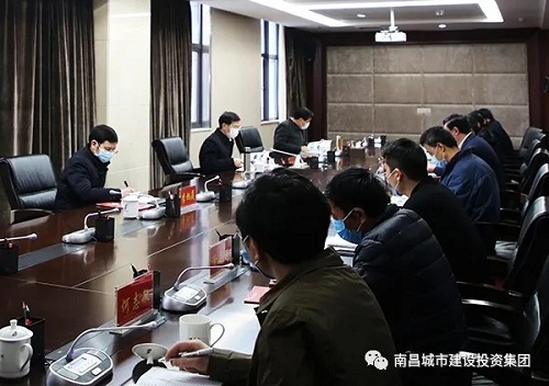 市委副書記、代市長(zhǎng)黃喜忠赴南昌城投集團(tuán)調(diào)研